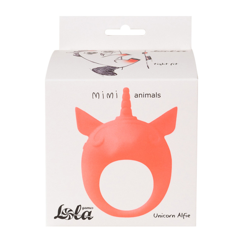 Стимулятор клитора Mimi Animals Unicorn Alfie Orange 7000-26lola