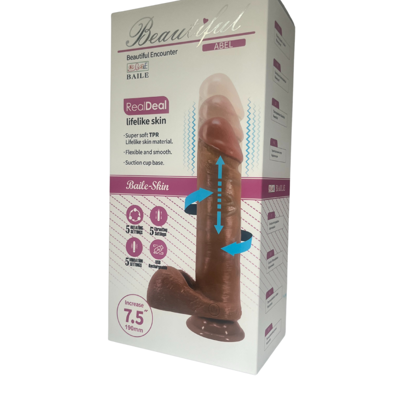 Вибратор с эффектом скользящей кожи Pretty Love BW-008017EA