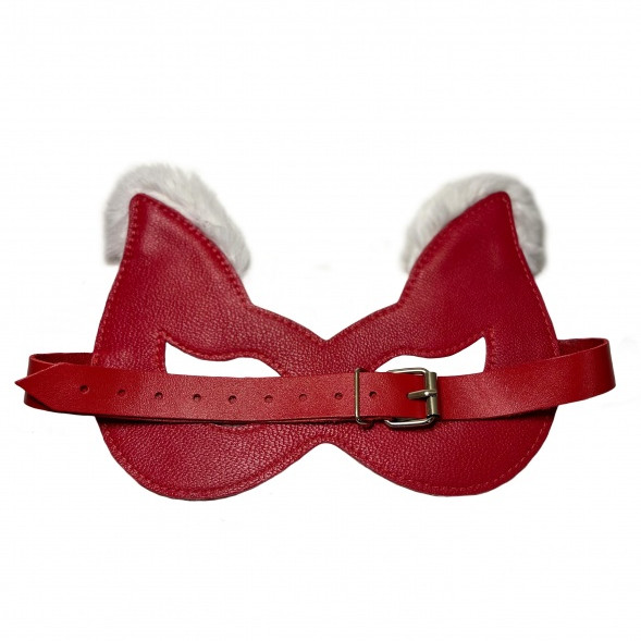 Маска из Натуральной Кожи Red 20022ars