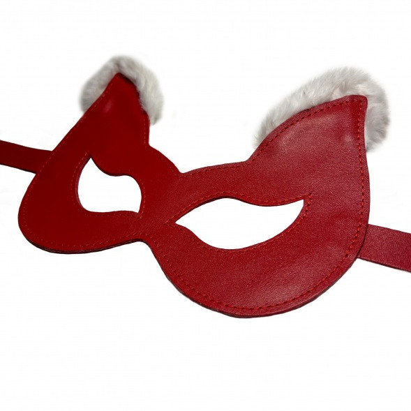 Маска из Натуральной Кожи Red 20022ars