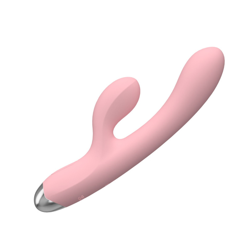 Силиконовый вибратор-кролик розовый SW3012P