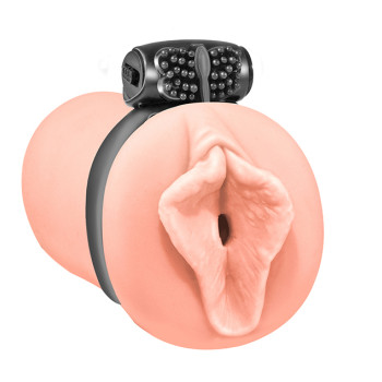 Мастурбатор с вибро-кольцом Satisfaction Magazine Airhostess  2102-08lola