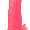 Фаллоимитатор на присоске розовый 210200ru