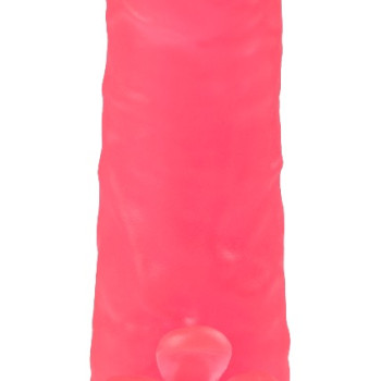 Фаллоимитатор на присоске розовый 210200ru