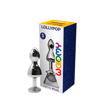 Анальная пробка Lollypop Double Ball White S 21070AL