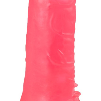 Фаллоимитатор на присоске розовый 210900ru