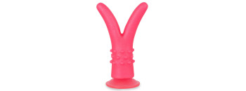 Фаллоимитатор гелевый на присоске в ламинате 215600ru