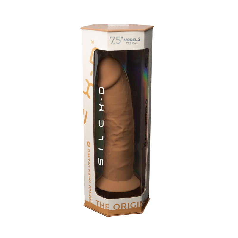 Фаллоимиатор термоактивный из Silexpan 7.5