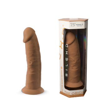 Фаллоимиатор термоактивный из Silexpan 7.5