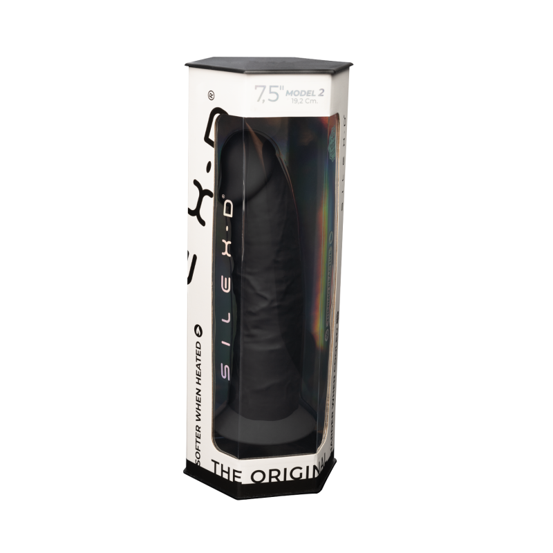 Фаллоимиатор термоактивный из Silexpan 7.5