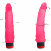 Вибратор гелевый розовый 220700ru