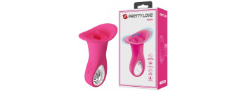 Вибратор с язычком Pretty Love BI-300080
