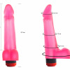 Вибромассажер гелевый розовый 225000ru
