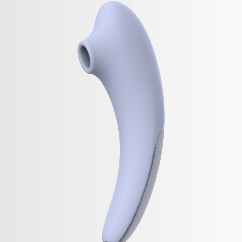 Вакуумный стимулятор клитора Premium лавандовый 23121LS