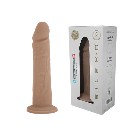 Фаллоимиатор термоактивный из Silexpan 8