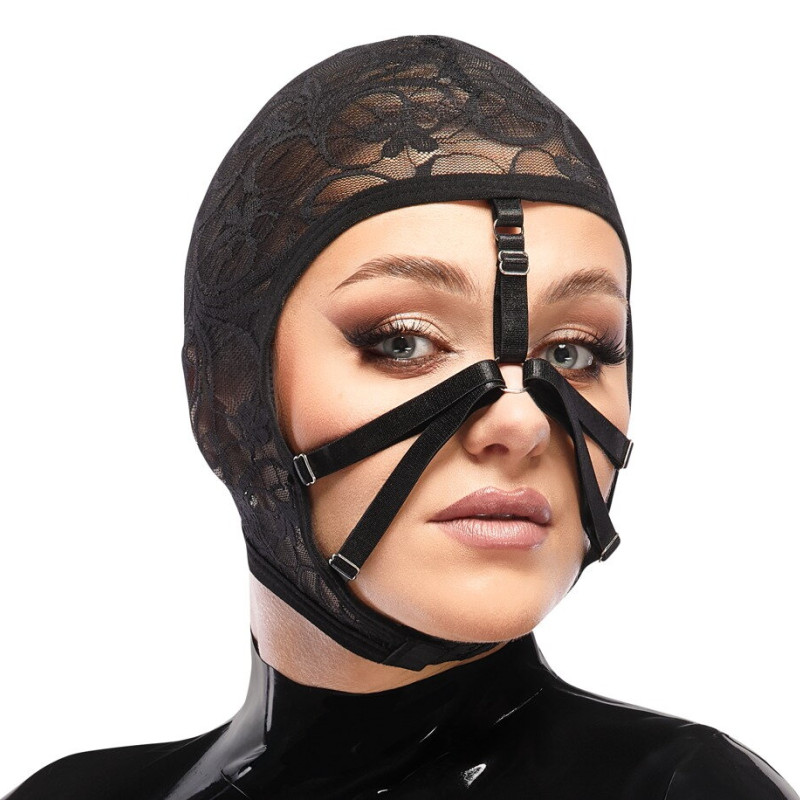 Кружевная маска на голову Bad Kitty 24936591001ON