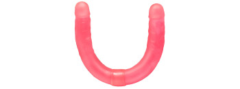 Двойной фаллоимитатор гелевый 251100ru