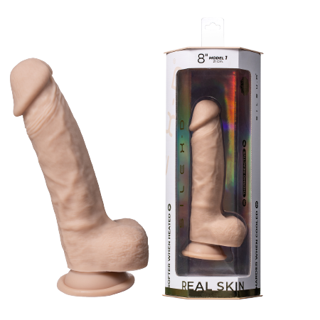 Фаллоимиатор термоактивный из Silexpan 8