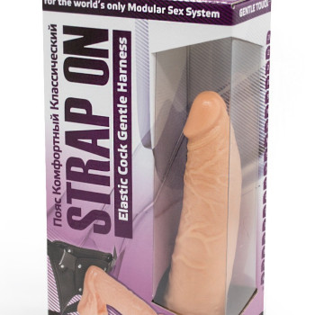 Страпон Харнес в подарочной упаковке из ПВХ 280703ru