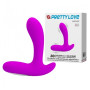 Анальный вибростимулятор фиолетовый BI-040029-1