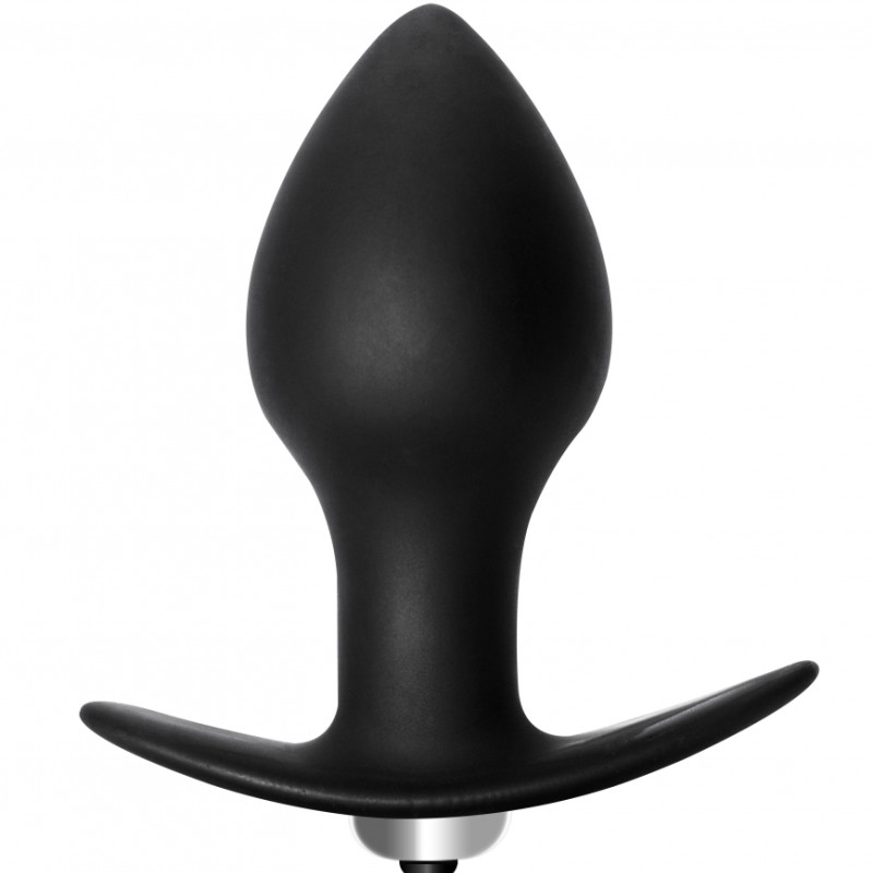 Анальная пробка с вибрацией Bulb Anal Plug Black (Батарейки ААА) 5006-03lola