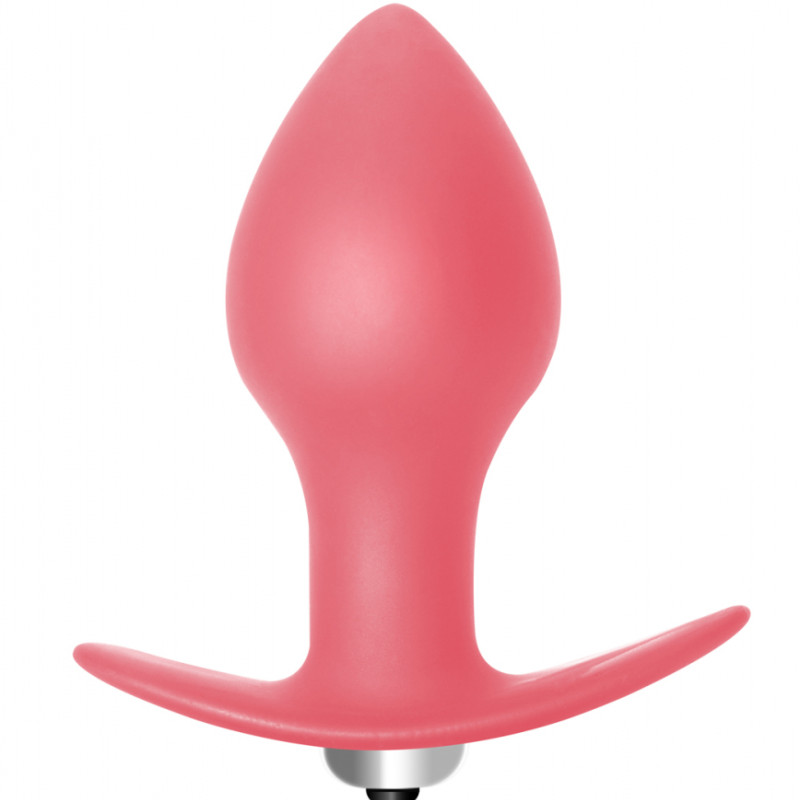 Анальная пробка с вибрацией Bulb Anal Plug Pink (Батарейки ААА) 5006-01lola