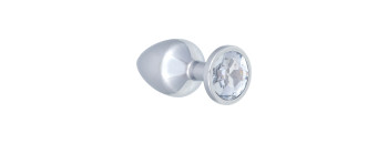 Анальная пробка Diamond Clear Sparkle Large 4010-01Lola