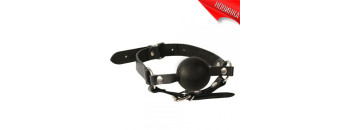 Кляп-Шар с кожаным ремешком 3006-1