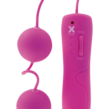 Виброшарики двойные фиолетовые 250-450MM