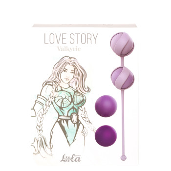Набор Сменных Вагинальных Шариков Love Story Valkyrie Purple 3013-03lola