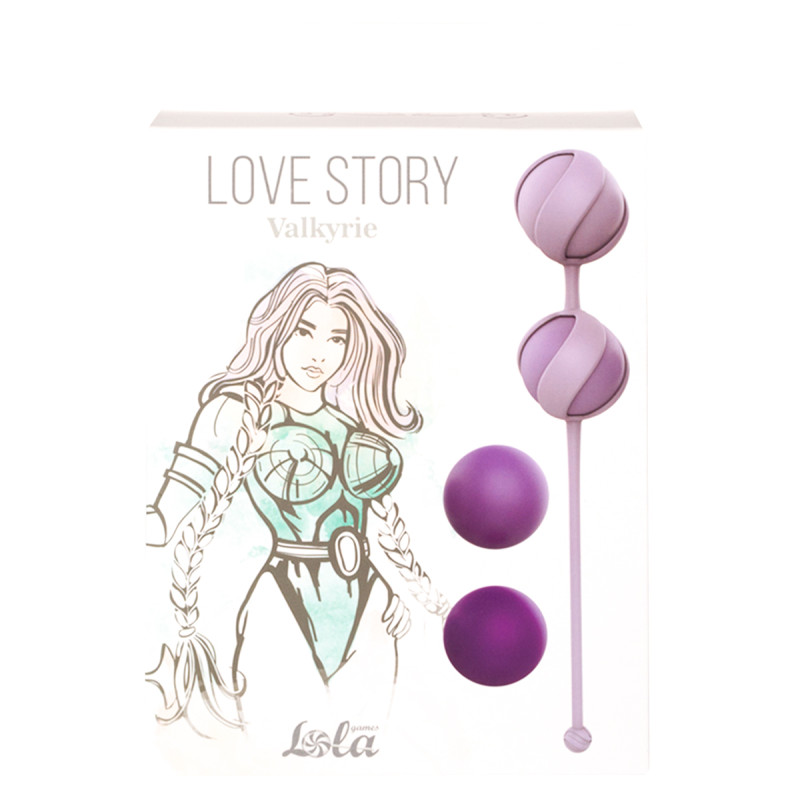 Набор Сменных Вагинальных Шариков Love Story Valkyrie Purple 3013-03lola