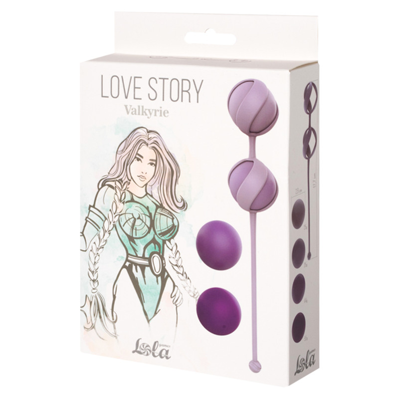 Набор Сменных Вагинальных Шариков Love Story Valkyrie Purple 3013-03lola