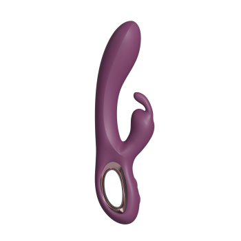 Силиконовый вибратор-кролик фиолетовый SW3021F