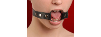 Кляп-кольцо черный 3092-1