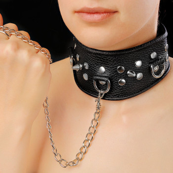 Ошейник черный 3118-1