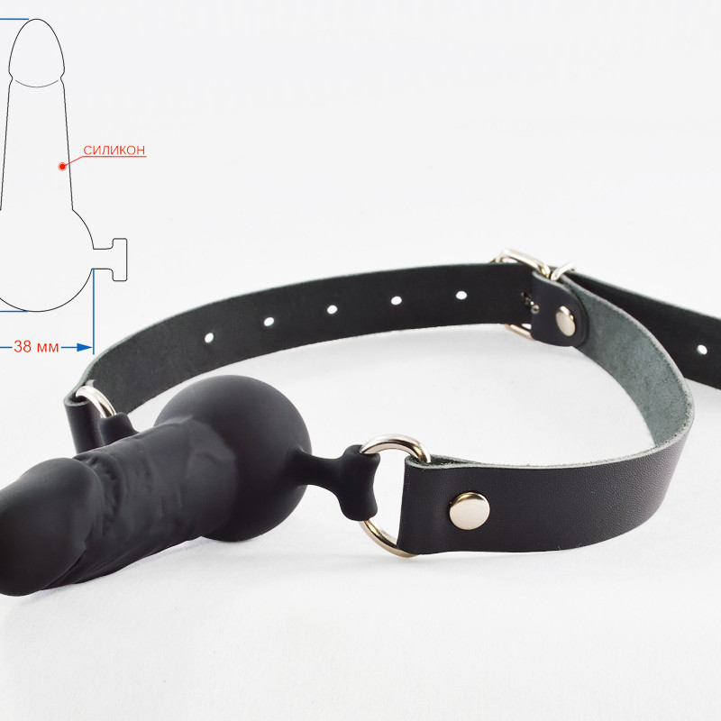 Кляп-шар с Фаллосом 3149-1