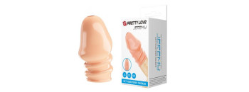 Рельефная насадка на пенис Pretty Love Jeremy BI-026249