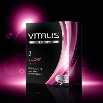 Презервативы VITALIS premium №3 Super thin 3251VP