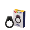 Эрекционное кольцо Zippy Vibrating Ring With Bullet Black 33669AL