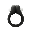 Эрекционное кольцо Zippy Vibrating Ring With Bullet Black 33669AL