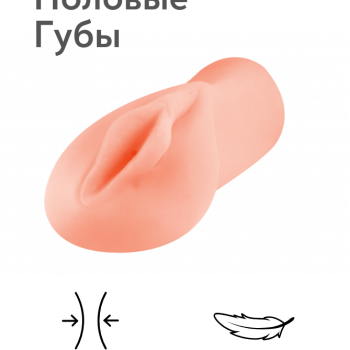 Реалистичный мастурбатор-вагина из ТПЕ 3301-01