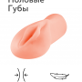 Реалистичный мастурбатор-вагина из ТПЕ 3301-01