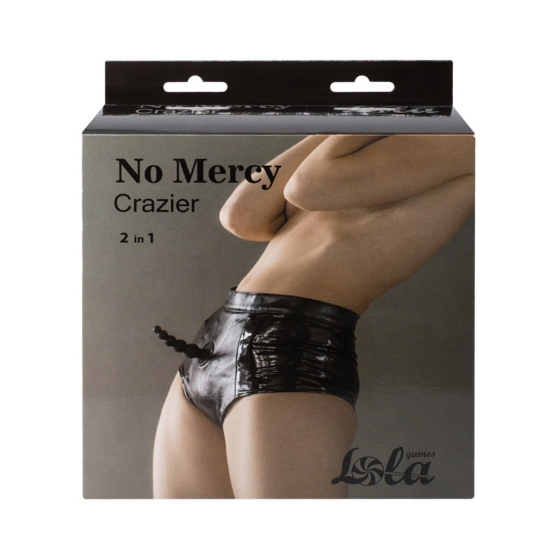 Набор Трусиков с Анальной Пробкой No Mercy Crazier M/L 3336-02lola