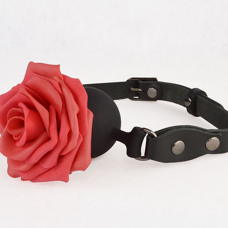 Кляп-шар роза 3357sit