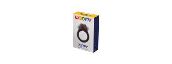 Эрекционное кольцо Zippy Vibrating Ring With Bullet Black 33669AL