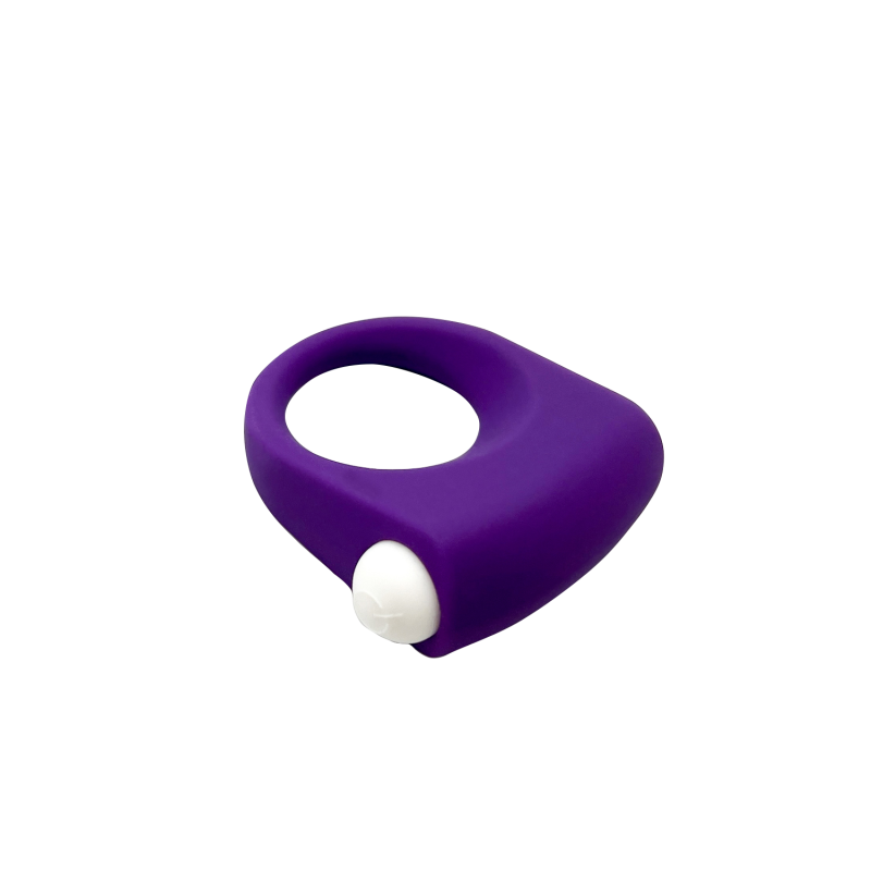Эрекционное кольцо Puggle Vibrating Ring with Bullet Purple 33673AL