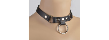 Чокер с Клепками и Кольцом 3368-1