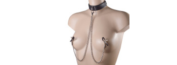 Ошейник с зажимами 3371-1