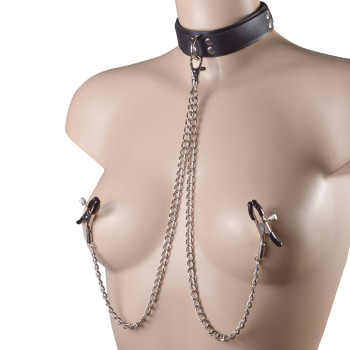 Ошейник с зажимами 3371-1