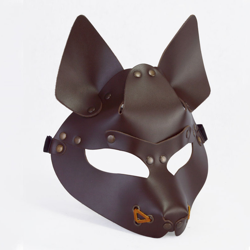 Маска WOLF Коричневая 3416-8